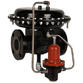 Jordan Valve Piloted Regulator with Class VI Shutoff, Mark 687 Series